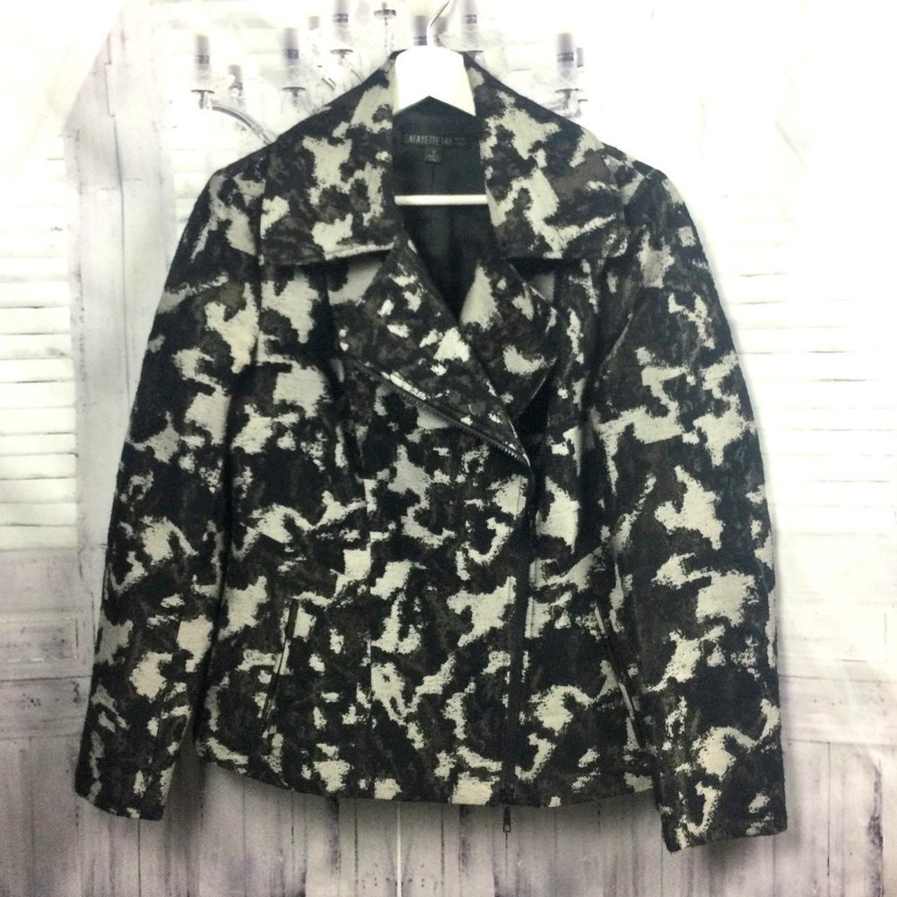 Lafayette 148 NY Side Zip Up Jacket 8